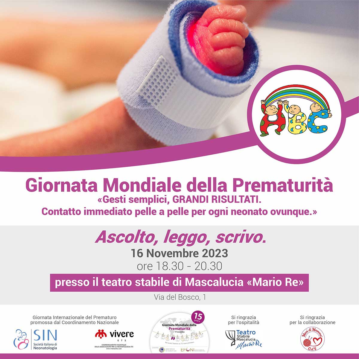 Giornata mondiale prematurità 2023